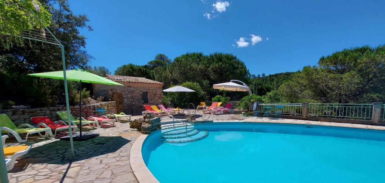 Hotel Les Hauts De Mourèze Eksteriør billede